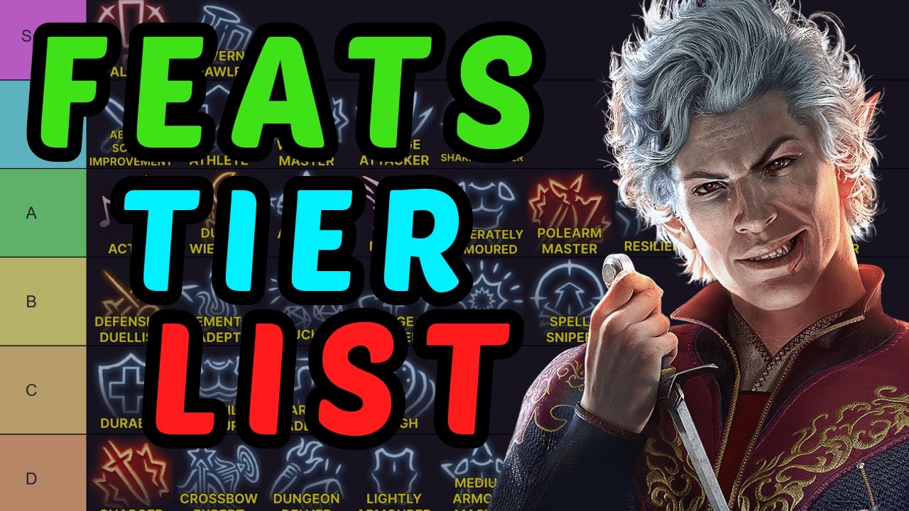 FEATS Tier List - [Updated] Baldur's Gate 3 Honour Mode Guide
