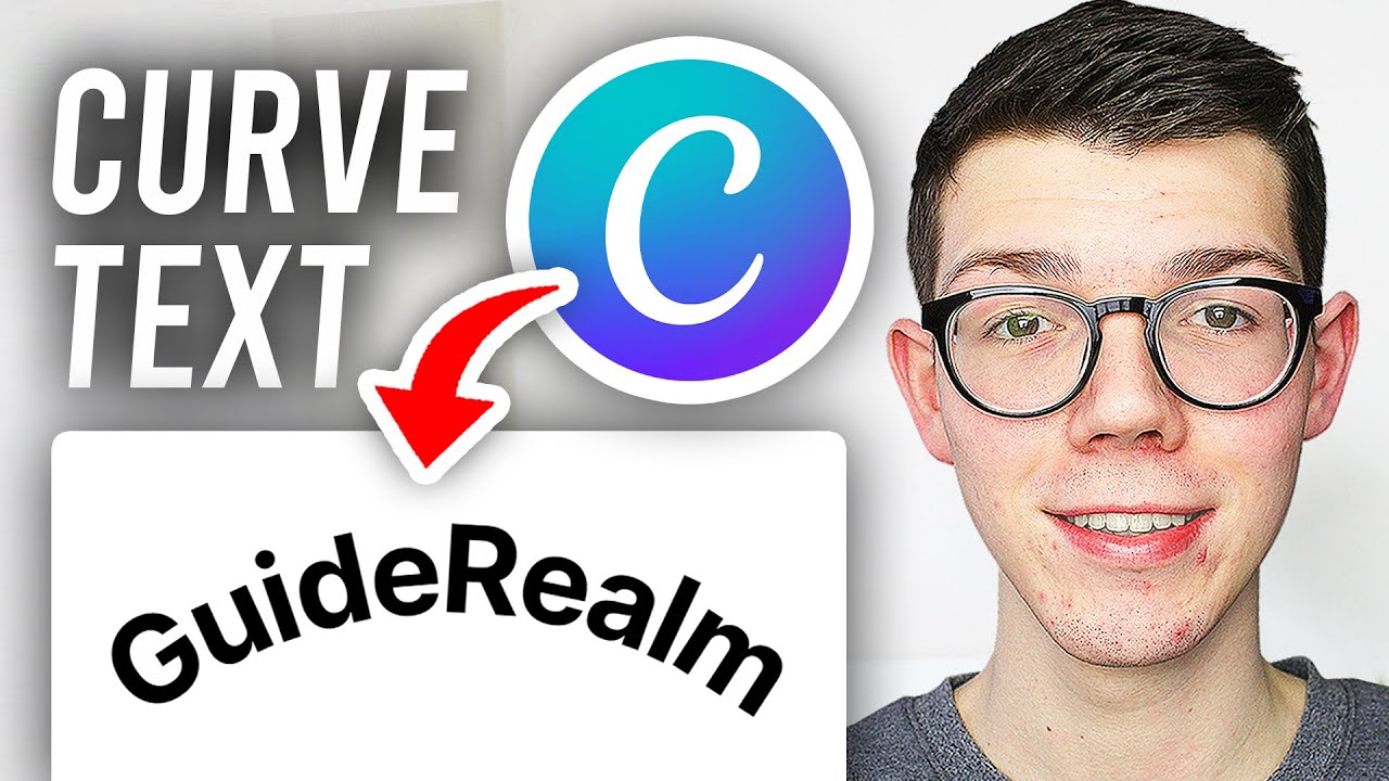 How To Curve Text In Canva - Full Guide - YouTube