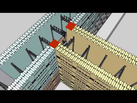 How To Build an ICF T-Wall for Single Story Construction