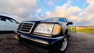 Подписчик починил мой Мерс. Mercedes W140 Кабан за 55.000 рублей. Влог