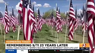 Memorial at Tempe Beach Park to remembers lives lost in 9/11 attack