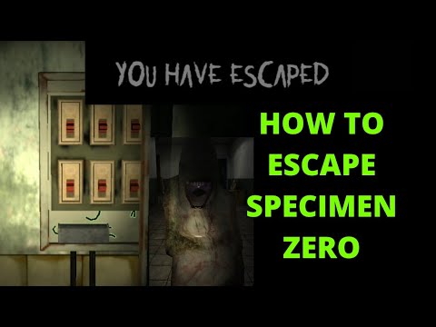 How to Escape in Specimen Zero  Specimen Zero Tutorial 