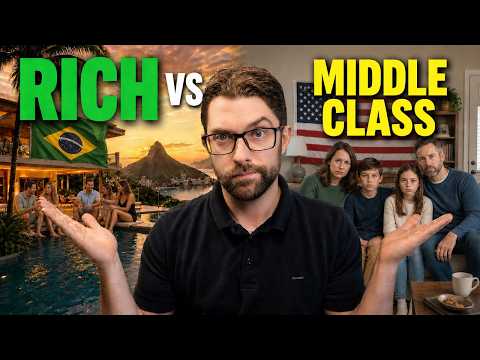 Rich in Brazil vs Middle Class in the U.S. Which is better?