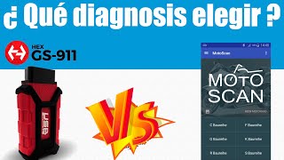 ¿ Qué diagnosis elegir ? GS911 VS MOTOSCAN