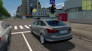 Ford Focus 3  | City Car Driving | Logitech G29+shifter screenshot 5