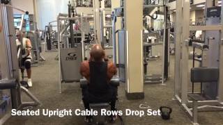 Close Grip Pulldown  (Drop Sets)