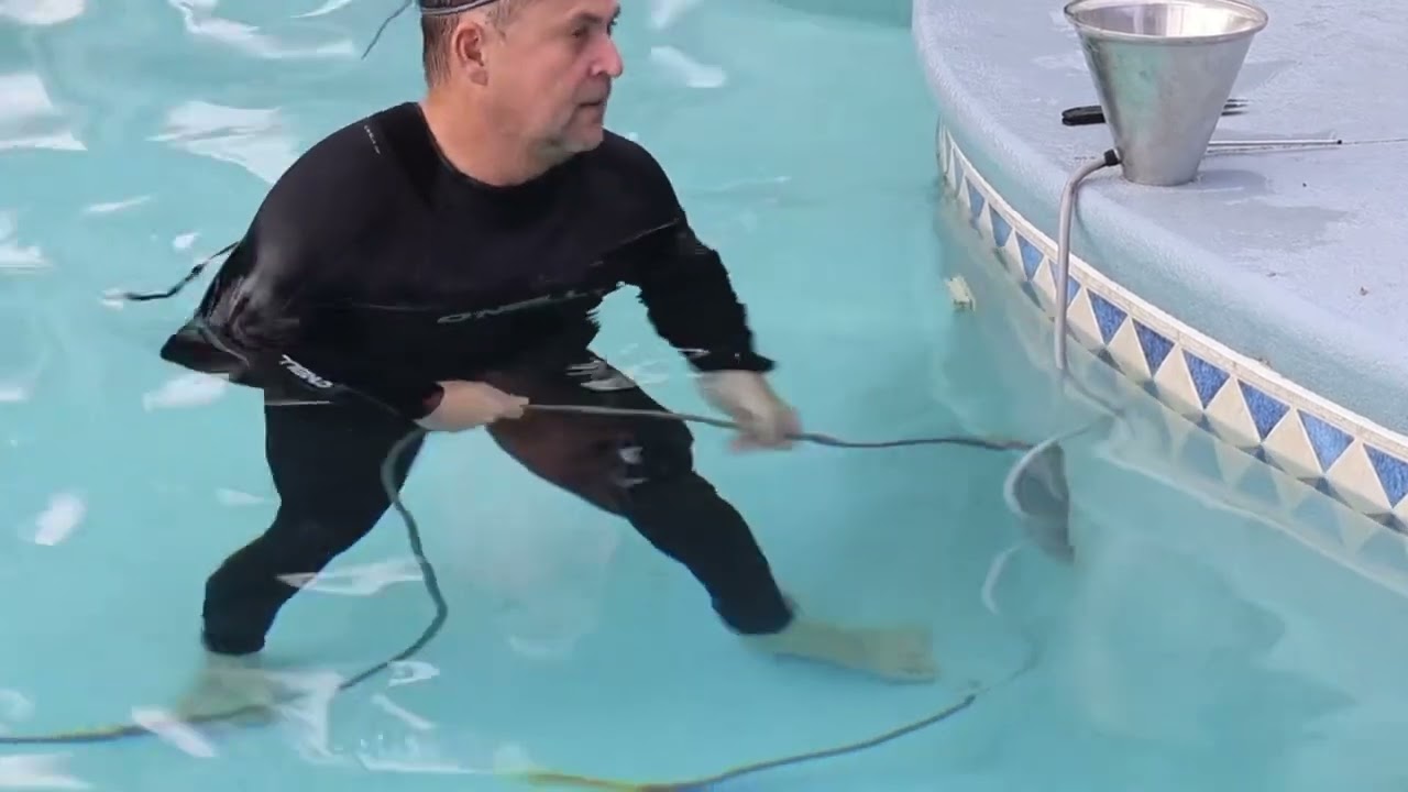 Replacing a pool light - plus bonus LED light upgrade