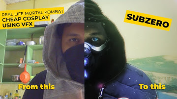 I Transformed Myself into Sub-Zero using VFX Mortal Kombat 2021 | Inspired Jalex Rosa | KimSalim VFX