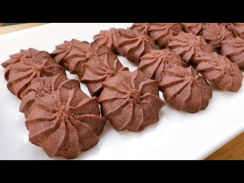 Video Easy Chocolate Cookie Recipe | Bánh Quy Bơ Socola |... - youtube