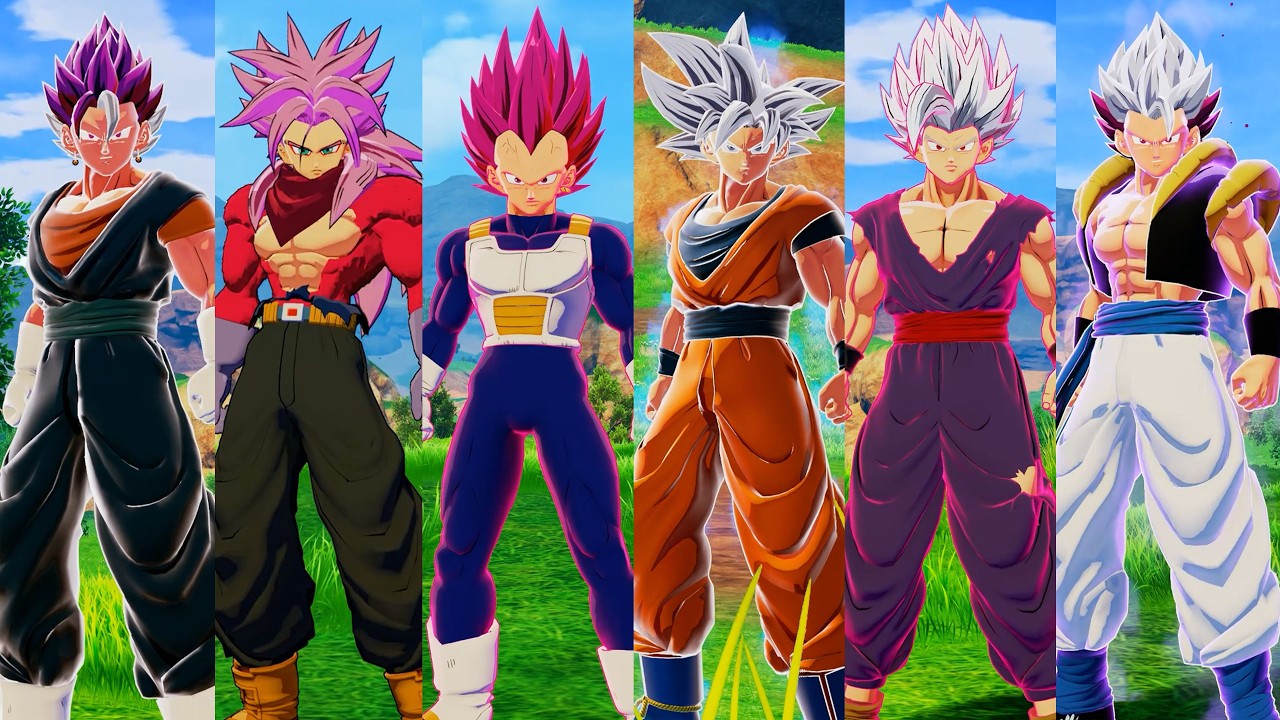 Dragon Ball Z: Kakarot - New All Transformations & Ultimate