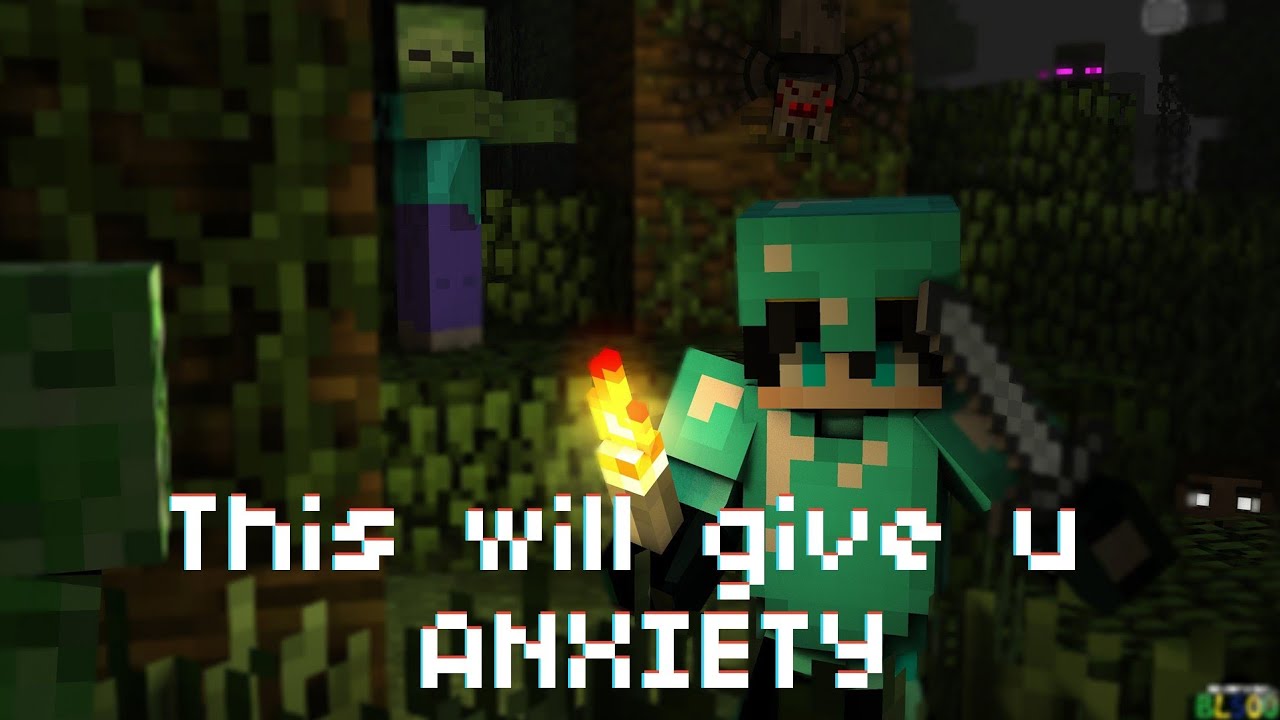 This MINECRAFT clip will give u ANXIETY 🤨 YouTube
