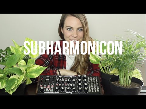 Playing w/ the new Moog Subharmonicon !!