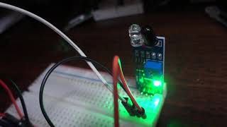 Test IR Obstacle Avoidance Module