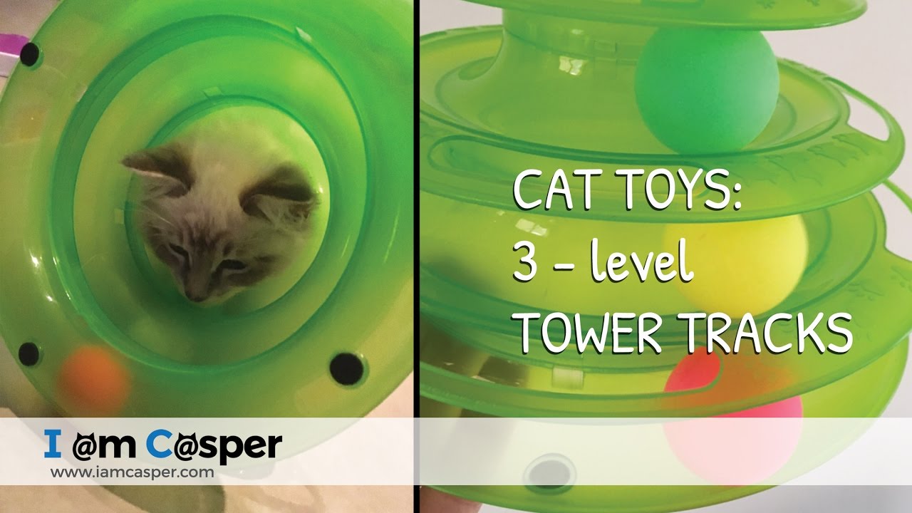 cat ball tower