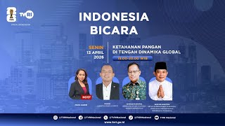 Dialog Indonesia Bicara | Ketahanan Pangan di Tengah Dinamika Global