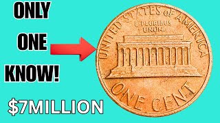 1982 No Mint Mark One Cent Coin - United States Lincoln Penny Coin