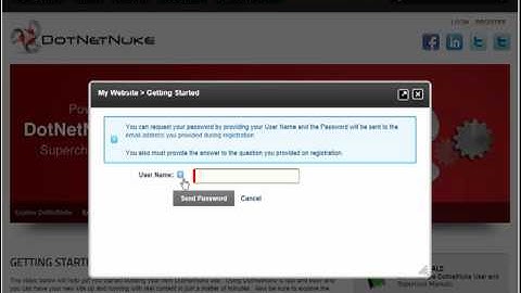 DotNetNuke Tutorial - Advanced Password Configuration in DotNetNuke - part 2/2 - Video #295