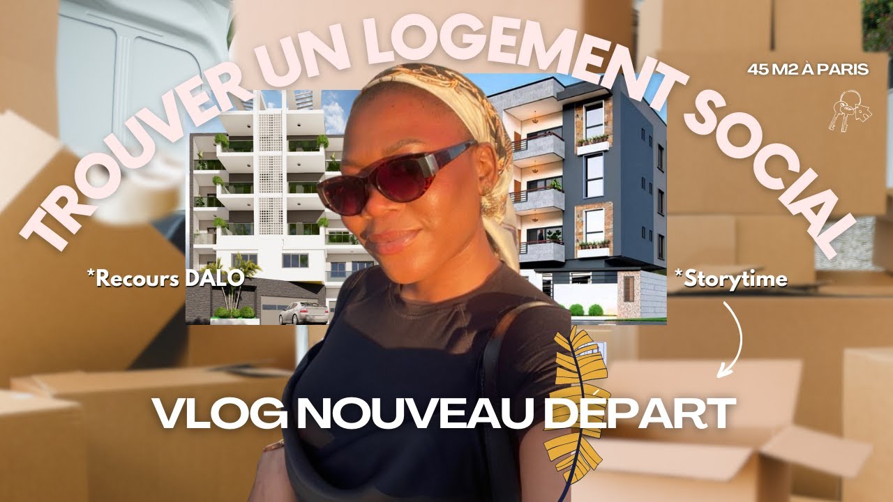 J'AI OBTENU MON LOGEMENT SOCIAL🏡✨(Spoiler : c'est pas facile !) 😅 VLOG Déménagement ep1