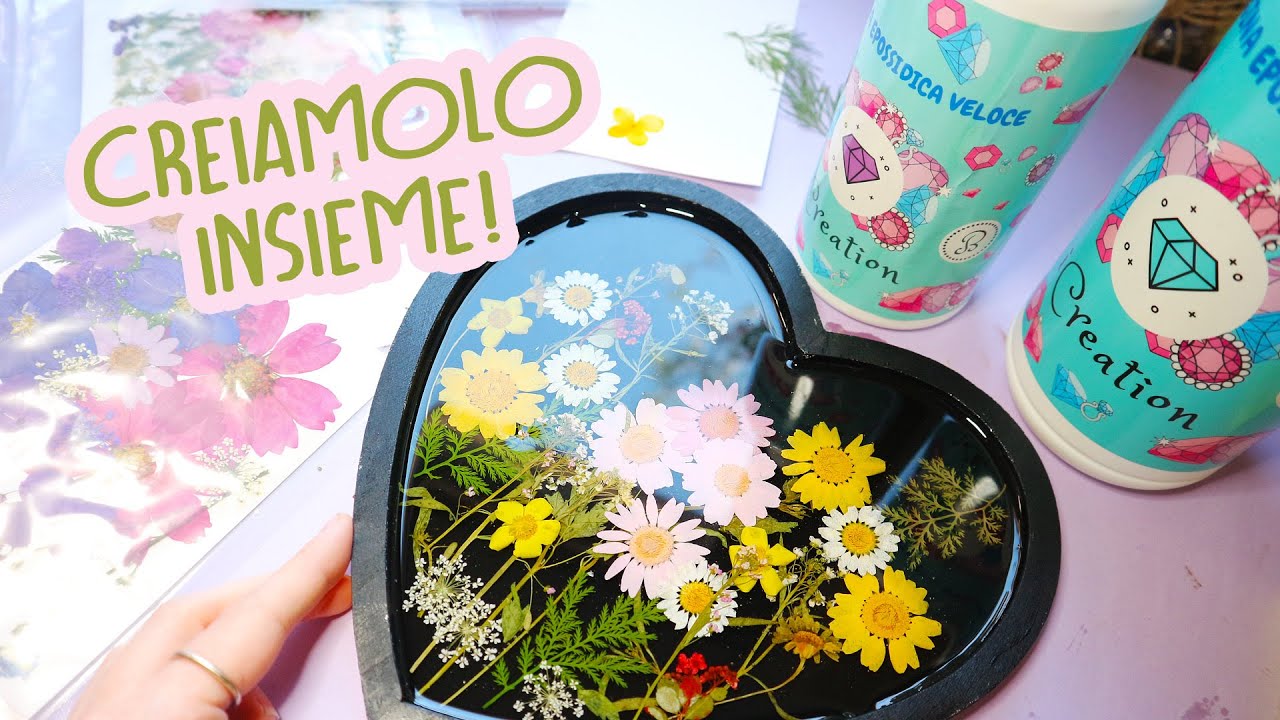 Creiamo un VASSOIO IN RESINA insieme con ICREATIONS RESINPRO