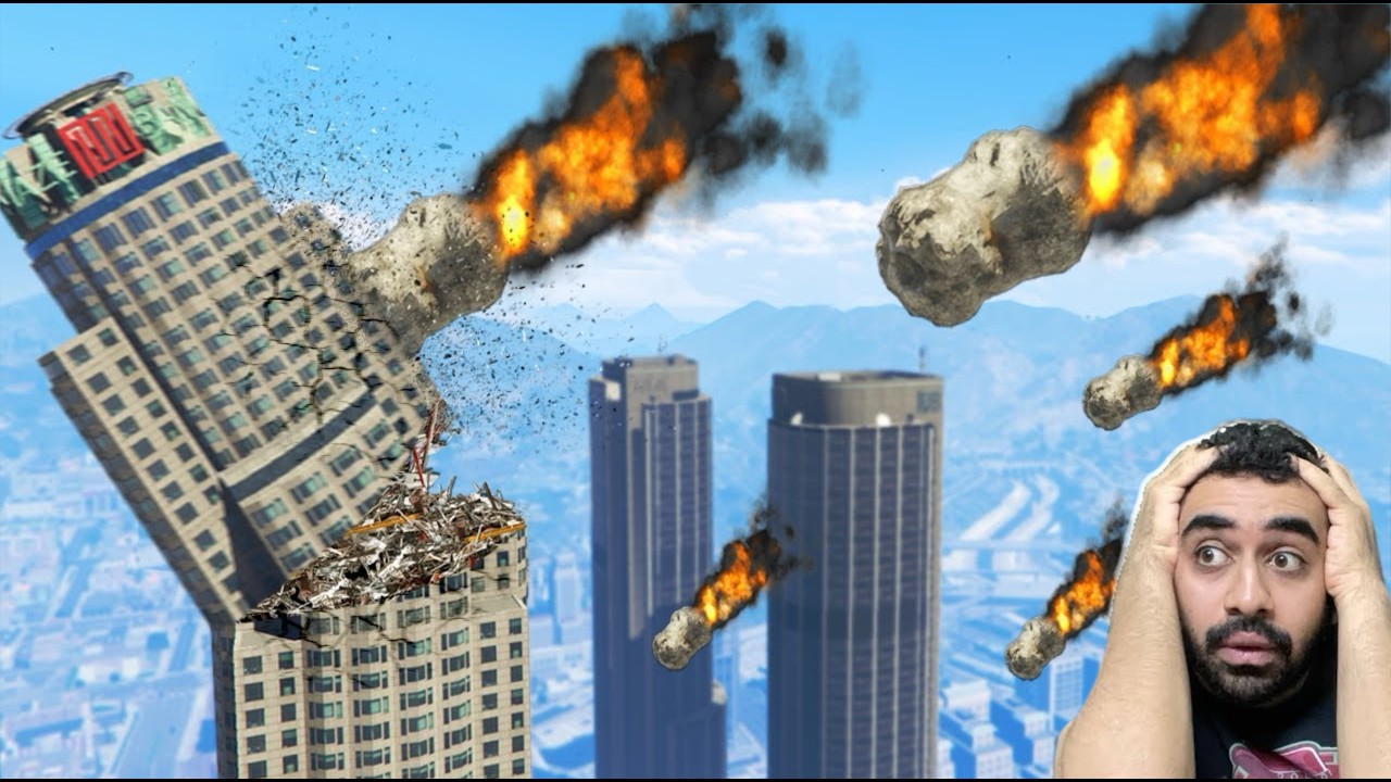 تحديات المتابعين | اتحداك تدمر المدينة بالنيزك☄️