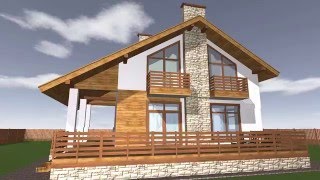 3D тур по проекту дома К170 от компании WoodMaster(Команда архитекторов и конструкторов создала проект дома оптимизированного по расходу материалов. Наша..., 2016-03-01T10:19:14.000Z)
