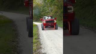 |Halloween ideas for pickup trucks | DIY truck decorations | Red truck and chains | Halloween diesel