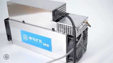 Microbt whatsminer M10 33TH/s SHA-256 algorithm BTC miner testing