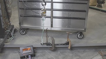 Gravity Paramotors ACS arm Peg Test