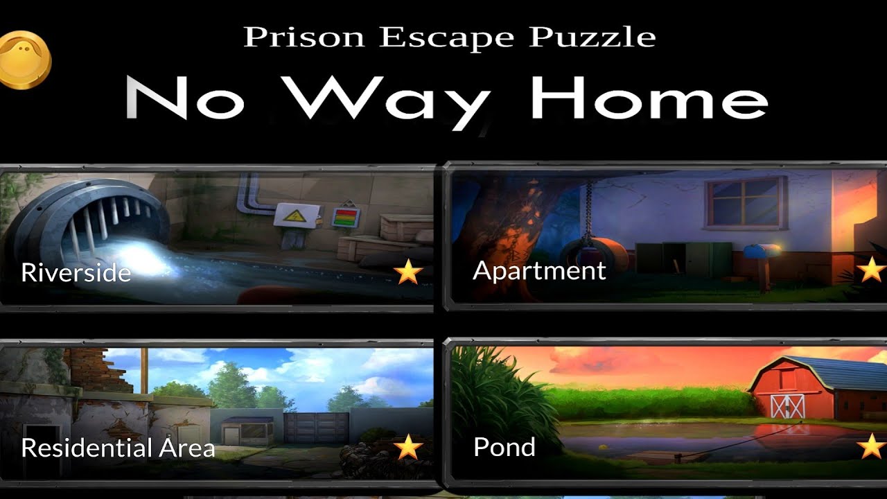 Prison Escape Puzzle - No Way Home ALL Levels Walkthrough прохождение