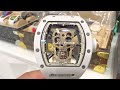 White skull richard mille rm5201 limited to 6 pieces worldwide