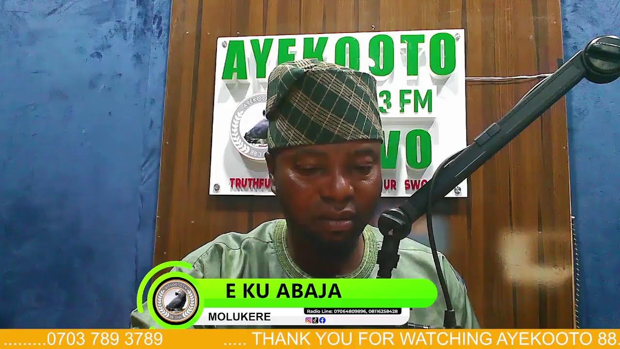 Ayekooto 88.3fm Live Stream