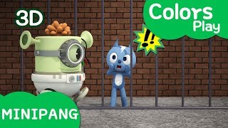 Learn colors with Miniforce | Colors Play | Prison Escape | Mini-Pang TV Colors Play