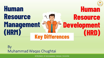 Difference Between HRM and HRD | HRM Vs HRD