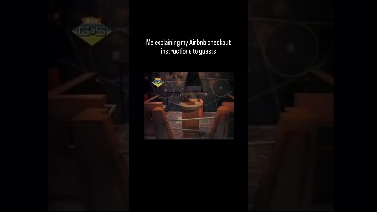 Airbnb checkout instructions are getting out of hand… - YouTube