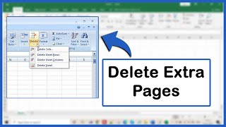 How To Delete Extra Pages In Excel (Delete Extra Empty Or Blank Pages From A Worksheet In Excel)