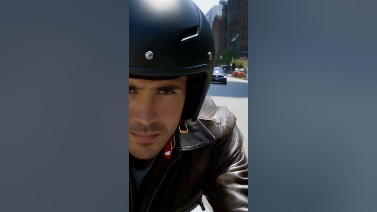 MAN NARROWLY AVOIDS CAR CRASH crash harleydavidson fate lucky 2025