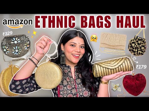 AFFORDABLE Ethnic Bags From Amazon 🪷| Wedding & Festive Worth it? 😍