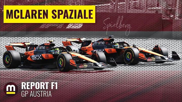 Qual è il SEGRETO di questa MCLAREN "SPAZIALE"? - Report F1 GP Austria