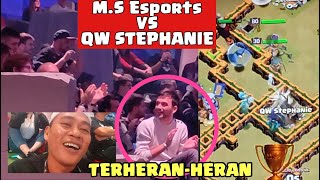 Bikin Heran Penonton AKSI QW Stephanie Di SEMI FINAL  COC INDONESIA