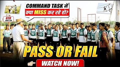 GTO Amit Sir Breaks Down Command Task: Your Blueprint to Success! Boys Special #nda #ssb
