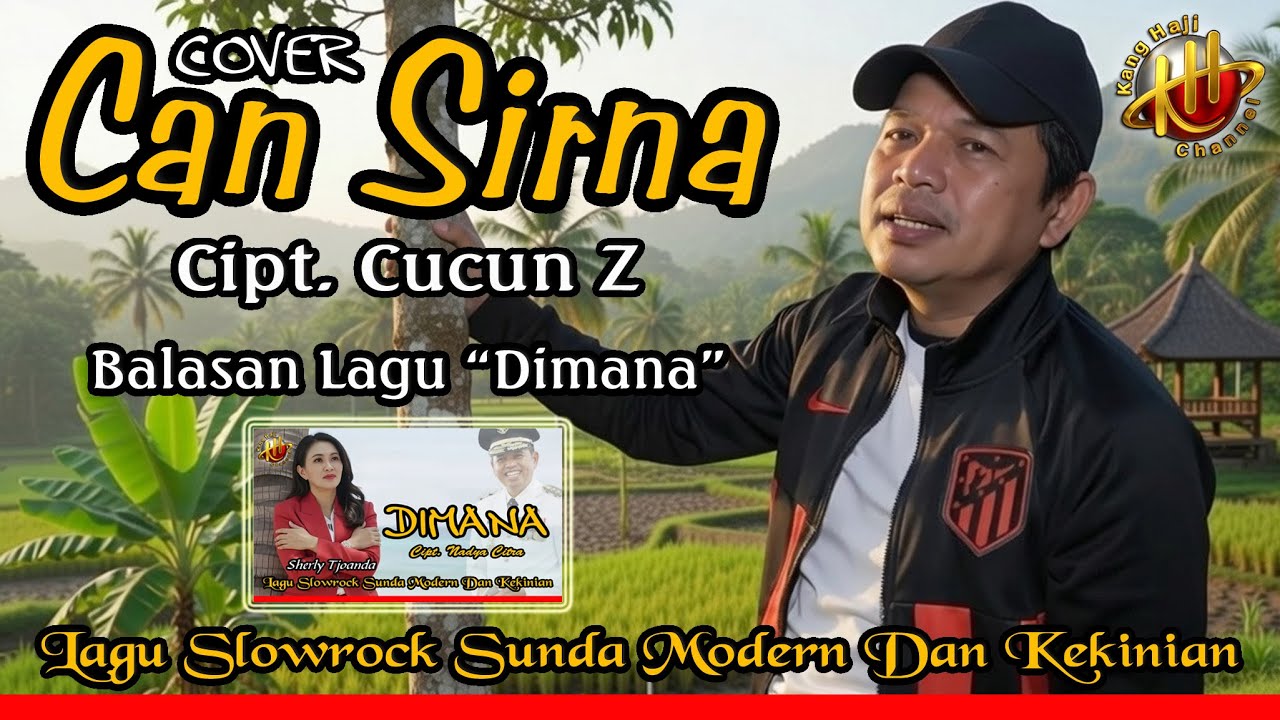 CAN SIRNA (COVER) | KDM Bapa Aing❤️Sherly Tjoanda | lagu Slowrock Sunda Modern Dan Kekinian