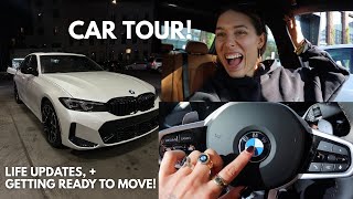 I got a NEW car!! (car tour, life updates + getting ready for my move)