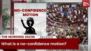 What is a no-confidence motion?