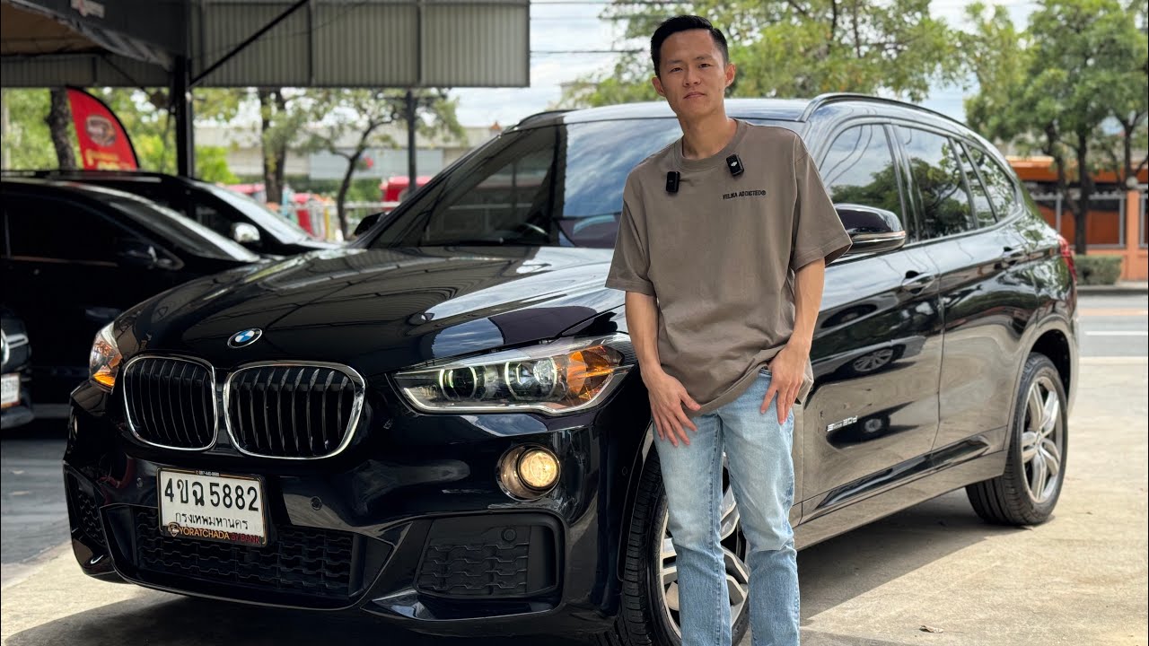 🚘BMW X1 xDrive20d Msport 2018 สีดำ ดีเซล✅ราคา 799,000 บาท🛣️ไมล์ 60,000 กม.