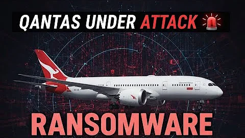 Inside the Qantas Cyber Attack: Ransomware Hits Australian Aviation #cybersecurity #cyberattack