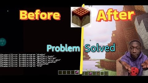 MINECRAFT BLACK SCREEN With Using Shader PROBLEM SOLVED | Pojavloncher Black Screen Problem solving