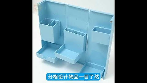 *Multifunctional Pen Holders Foldable Pencil Holder Stationery Desk Organizer*