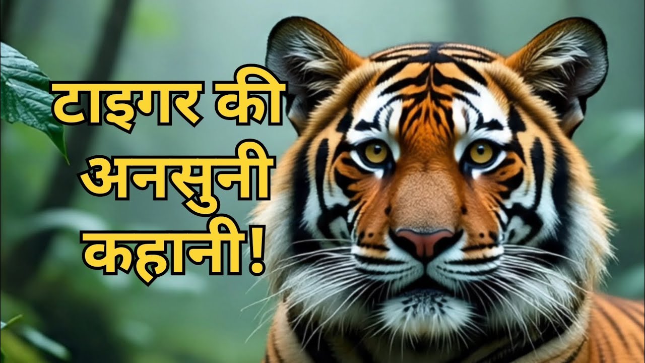 Tiger Ki Ansuni Kahani |बाघ के अद्भुत तथ्य | Tiger Amazing Facts in Hindi | National Animal 