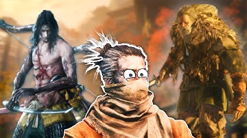 I played and BEAT a Sekiro randomizer in one video...