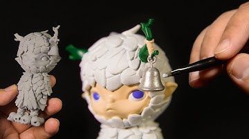 From 3D Print to Hand-Painted Art | POP MART Hirono: Ceramic Feather